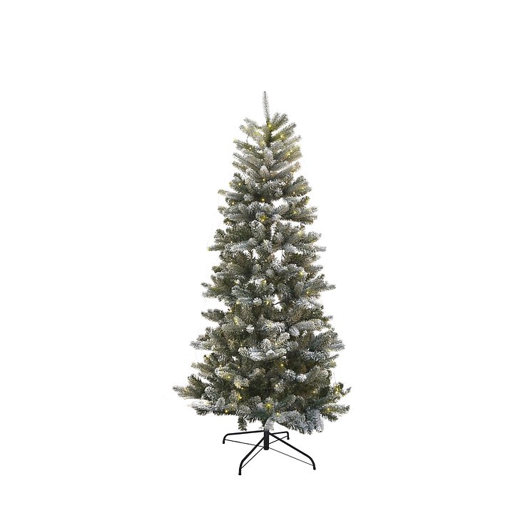 Sirius LED Arbre Elias enneigé 195 LED blanc chaud 1,5 cm extérieur  - Thumbnail 2