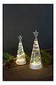 Sirius Leuchtbaum Wave Tree 10 LED 22 cm Glas klar - Thumbnail 3