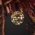 Sirius LED Glaskugel Sweet Christmas Ball 5 LED warmweiß 8cm batteriebetrieben klar - Thumbnail 1