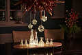 Sirius LED Albero di vetro dolce albero di Natale a batteria 22cm chiaro - Thumbnail 2