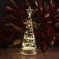 Sirius LED Glasbaum Sweet Christmas Tree 22cm batteriebetrieben klar - Thumbnail 1