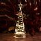 Sirius LED Albero di vetro dolce albero di Natale a batteria 22cm chiaro