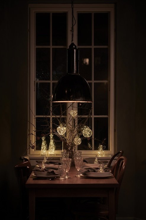 Sirius LED Glass Angel Cozy Angel battery operated 13cm clear - Thumbnail 5