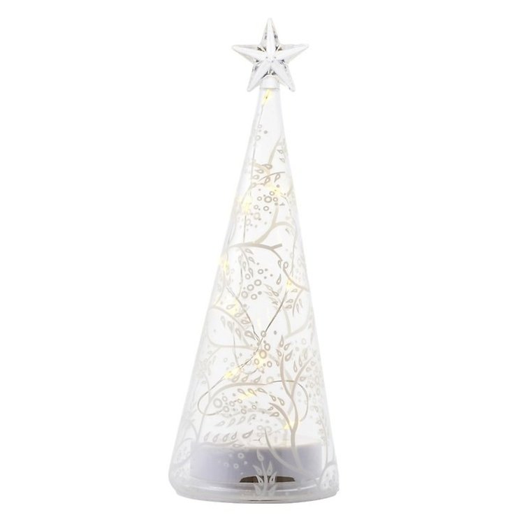 Sirius LED Glass tree Cozy Tree battery operated 22cm clear - Thumbnail 2