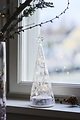 Sirius LED Glass tree Cozy Tree battery operated 22cm clear - Thumbnail 1