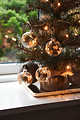 Sirius LED light balls Eva Christmas 4 x 3 LED battery operated 6cm gold - Thumbnail 1