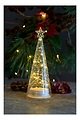 Sirius LED Glasbaum Romantic Tree 22cm batteriebetrieben klar - Thumbnail 4