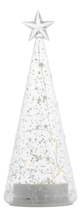 Sirius LED Glasbaum Romantic Tree 26cm batteriebetrieben klar - Thumbnail 2