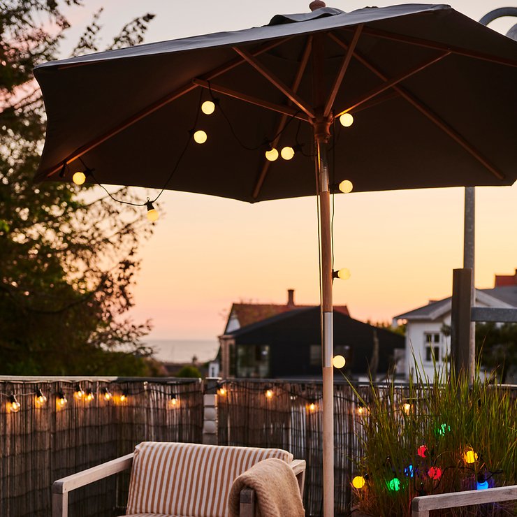 Sirius lumières féeriques Lucas Starter Set 10 LED givré extérieur 3m noir - Thumbnail 3