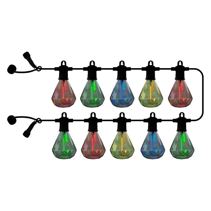 Łańcuch świetlny Sirius Marcus przedłużenie 10 LED 3 m kolorowy - Thumbnail 2