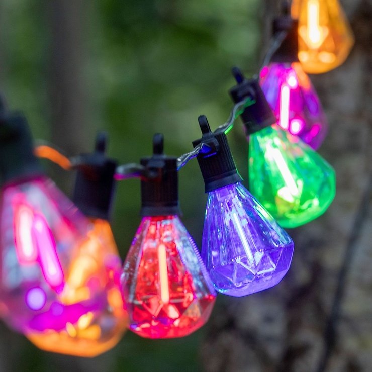 Łańcuch świetlny Sirius Marcus przedłużenie 10 LED 3 m kolorowy - Thumbnail 3