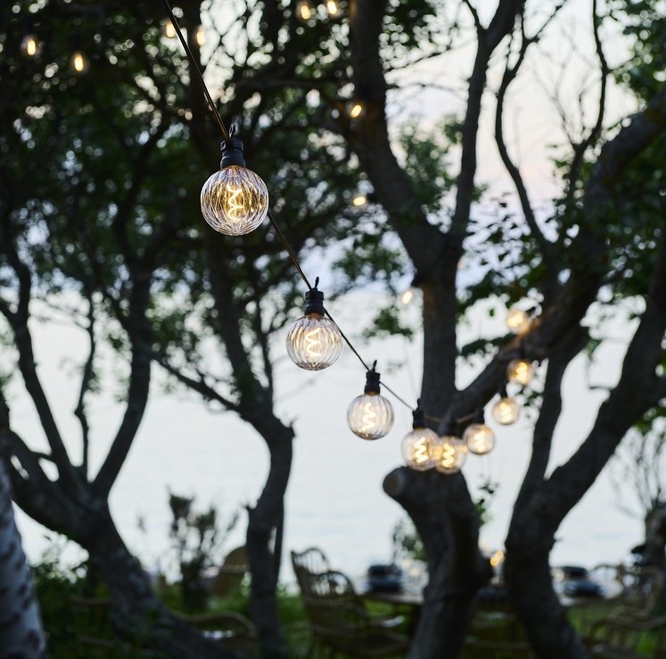 Sirius Guirlande lumineuse Luke extension 10 LED clair extérieur 5 m noir - Thumbnail 4