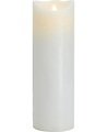 Sirius candela a LED Sara 10 x 30 cm batteria timer bianco rustico - Thumbnail 1