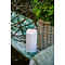 Bougie LED Sirius Storm Outdoor 10 x 20 cm plastique blanc