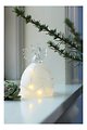 Sirius LED Glass Angel Frozen Angel a batería 13cm blanco escarchado - Thumbnail 1