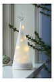 Sirius LED Glasbaum Frozen Tree batteriebetrieben 26cm weiß - Thumbnail 1