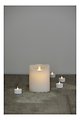 Sirius LED Candle Sara Exclusive 10 x 12.5 cm Battery Timer white