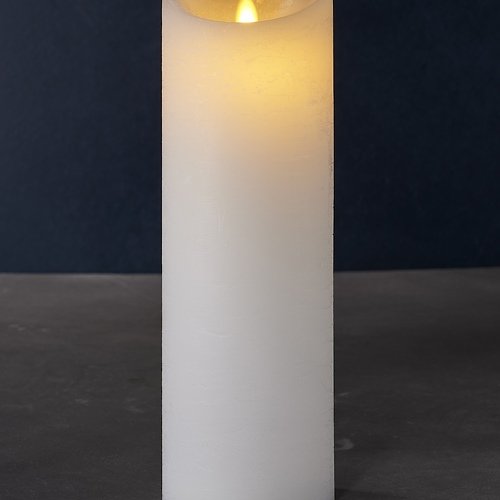 Świeca LED Sirius Sara Exclusive 10x30cm biała
