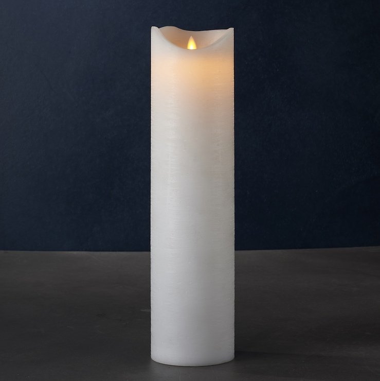 Sirius LED Candle Sara Exclusive 10 x 40 cm Battery Timer white - Thumbnail 2