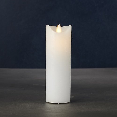 Świeca LED Sirius Sara Exclusive 5x15cm biała