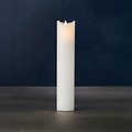 Vela LED Sirius Sara Exclusiva 5 x 25 cm blanca