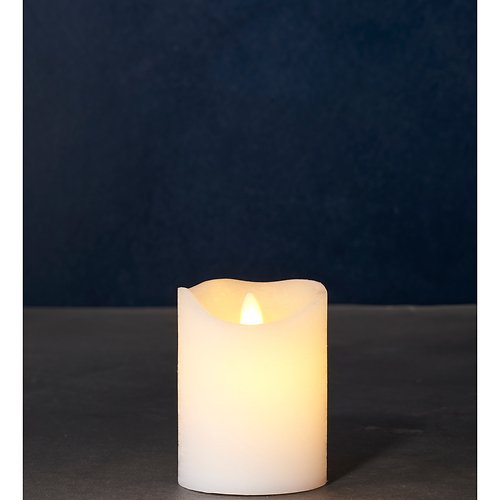 Sirius LED Candle Sara Exclusive 7,5 x 10 cm white