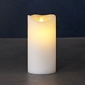 Świeca LED Sirius Sara Exclusive 7,5x15cm biała - Thumbnail 4