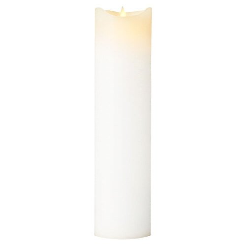 Sirius LED Kerze Sara Exclusive 7,5 x 30 cm weiß