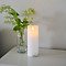 Sirius LED candle Sara rechargeable D 7.5 cm white