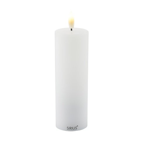 Sirius LED Candle Sille rechargeable 5 x 15 cm white