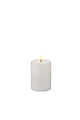 Sirius LED Kerze Sille 7,5x10cm wiederaufladbar weiß - Thumbnail 2