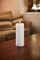 Sirius LED Candle Sille rechargeable 7.5 x 20 cm white