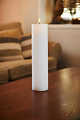 Sirius LED Candle Sille rechargeable 7.5 x 25 cm white