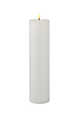 Sirius LED Candela Sille ricaricabile 7,5 x 30 cm bianco - Thumbnail 2