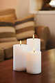 Sirius LED Candles Sille Exclusive Set of 3 7,5 cm white - Thumbnail 2