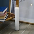 Sirius LED Candle Sille Exclusive 5 x 25 cm white - Thumbnail 2