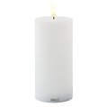 Sirius LED Kerze Sille 7,5 x 15 cm weiß