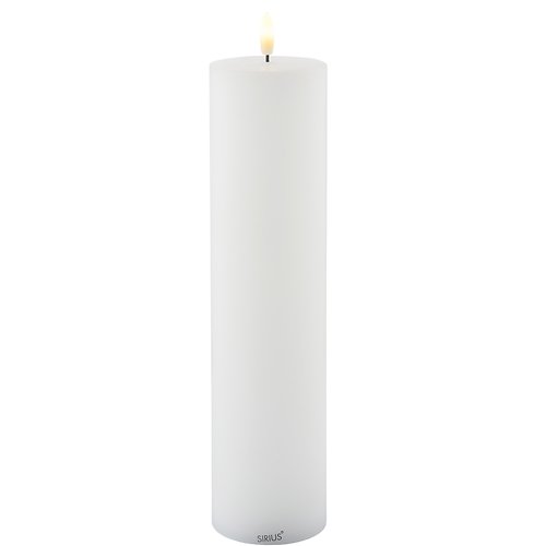 Sirius LED Candle Sille Exclusive 7,5 x 30 cm blanc