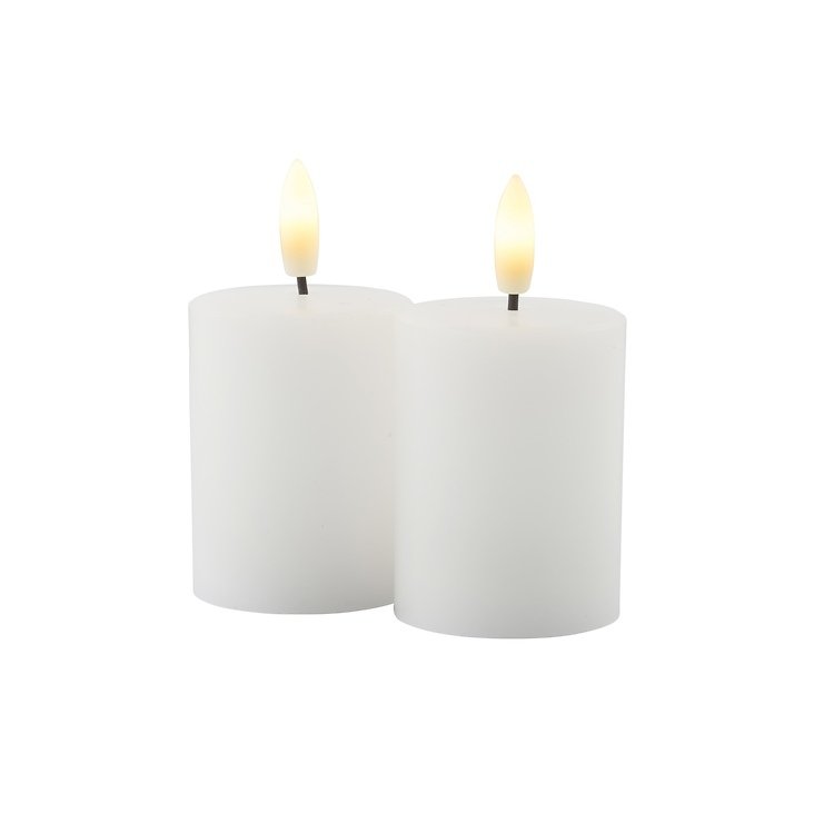 Sirius LED Candle Sille Mini Exclusive Set of 2 5 x 6,5 cm white - Thumbnail 1