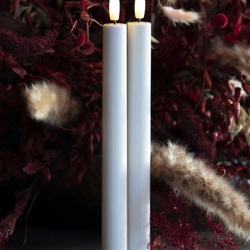 Sirius LED Stick Candle Sille Set of 2 x 25 white