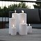 Sirius LED Candela Sille Outdoor 10 x 20 cm bianco