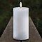Sirius LED Kerze Sille Outdoor 7,5 x 12,5 cm weiß