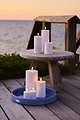 Sirius LED Candle Sille Outdoor 5 x 6,5 cm white Set of 2 - Thumbnail 1