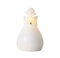 Sirius LED Vela Angel Lucia 1 LED 15cm Cera blanca - Thumbnail 1