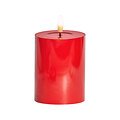 Sirius LED Kerze Sille Lack 10 cm Rot - Thumbnail 1