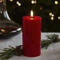 Sirius LED Kerze Sille Lack 15 cm Rot - Thumbnail 2
