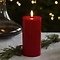 Sirius LED candela Sille laccata 10 cm Avorio
