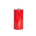 Sirius LED Kerze Sille Lack 15 cm Rot