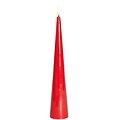 Sirius LED Kegelkerze Sille Lack 26 cm Rot
