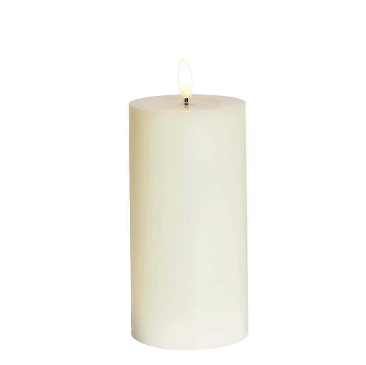 Świeca LED Sirius Sille lakier 15 cm kość słoniowa  - Thumbnail 2